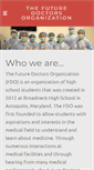 Mobile Screenshot of futuredoctorsorg.com